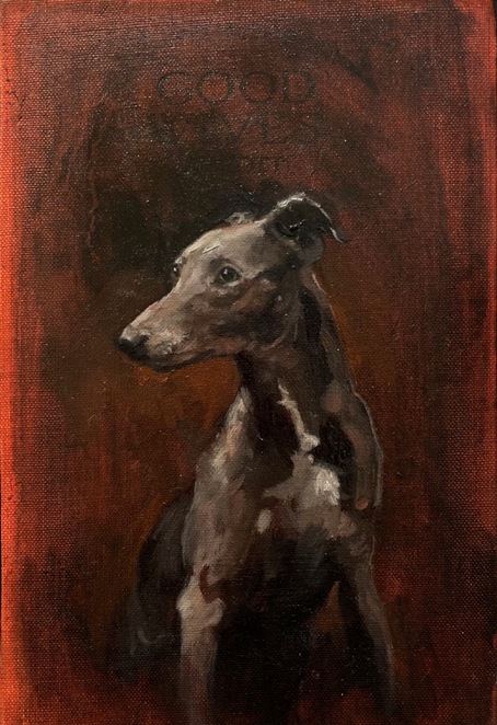 'Grey Dog' by artist Alison Friend